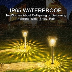 Plastic Garden Courtyard Festive Landscape Decorative Lights