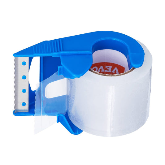Clear Packing Tape 6 Rolls 25 Yards Clear Shipping Tape With Dispenser 2.7 Mil