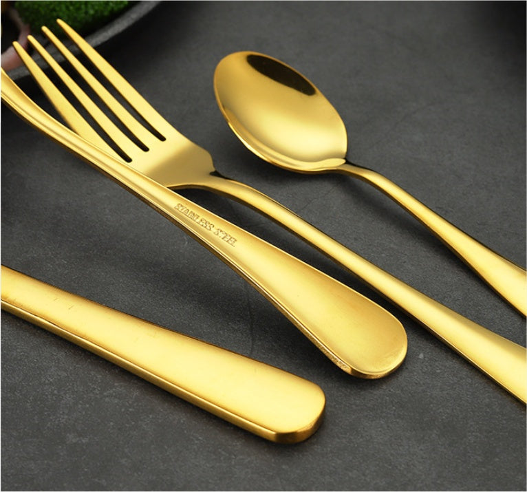 High-End Tableware 24-Piece Set – Elegant Dinnerware for Home & Special Occasions