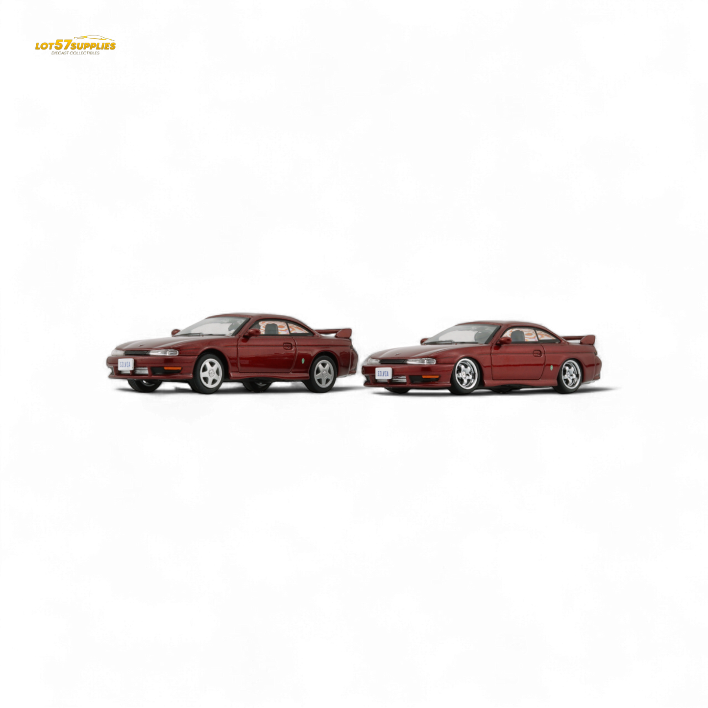 BM Creations Nissan Silvia S14 RED - RHD 1:64