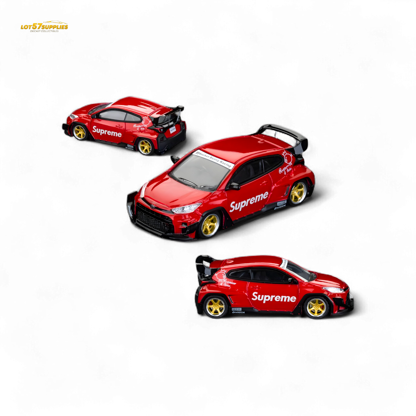 ET Model x Fuji Toyota Yaris GR Pandem S u p r e m e Livery 1:64