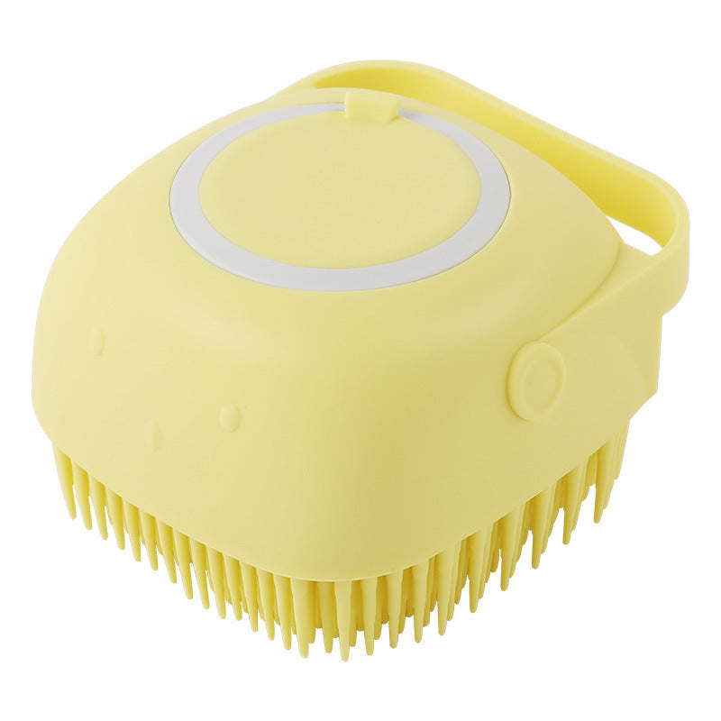 Silicone Dog Bath Massage Gloves Brush – Pet Grooming & Shampoo Comb for Dogs & Cats