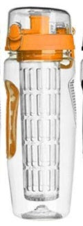 32Oz Fruit Infuser Water Bottle – BPA-Free Plastic Sport Juice Shaker & Infuser Drink Bottle