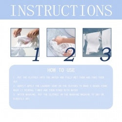 Jaysuing Laundry Soap, Clothes Clean Grease Mildew Spot Underwear Soap Hand Protection Deep Clean Easy To Bleach Hands