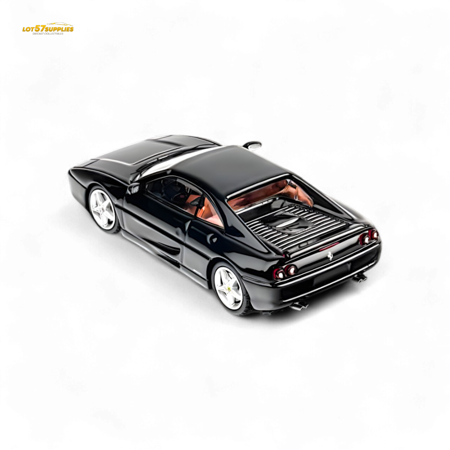 TPC F355 challenge Diecast Model in Black 1:64
