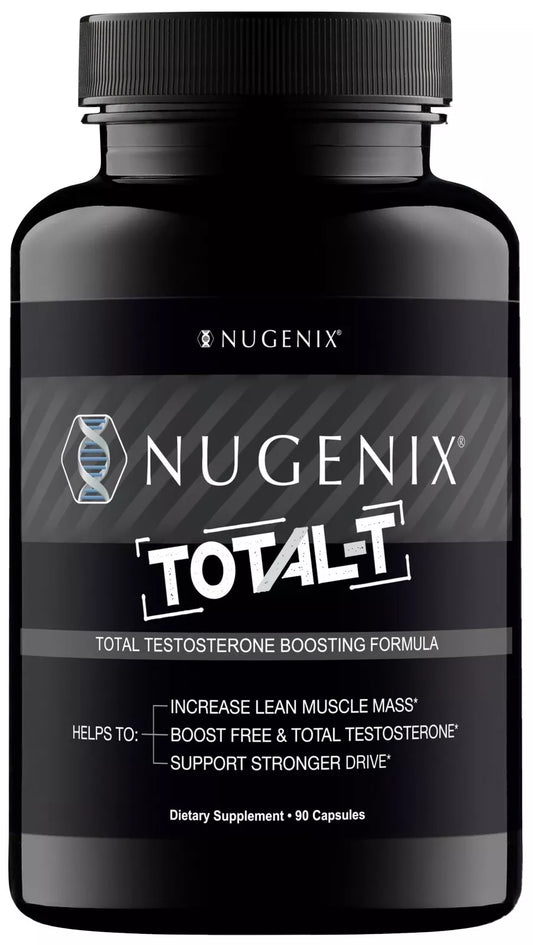 Nugenix Total-T Free And Total Testosterone Booster Supplement 90 Capsules