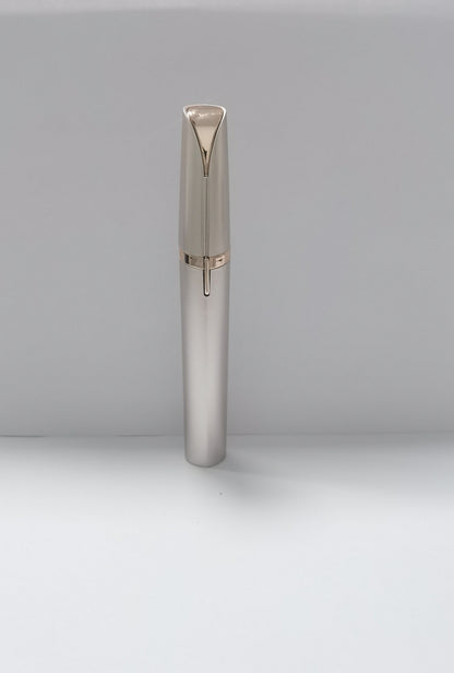 Mini Electric Eyebrow Trimmer Pen – Painless Hair Remover with LED Light for Brows & Face