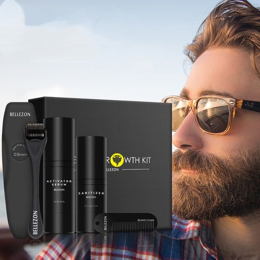 Beard Growth Liquid Beard Care Set – Promote Healthy Beard Growth