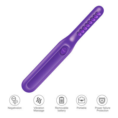 Electric Detangling Hair Brush with Scalp Massage, Anti-Knot Comb