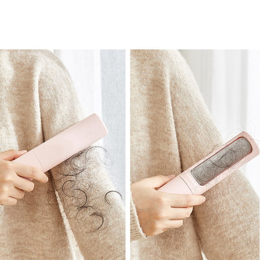 2-in-1 Reusable Pet Hair Remover Brush & Lint Roller – Self-Cleaning Hair, Fur, and Dust Removal for Cats & Dogs