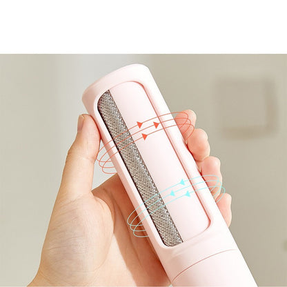 2-in-1 Reusable Pet Hair Remover Brush & Lint Roller – Self-Cleaning Hair, Fur, and Dust Removal for Cats & Dogs