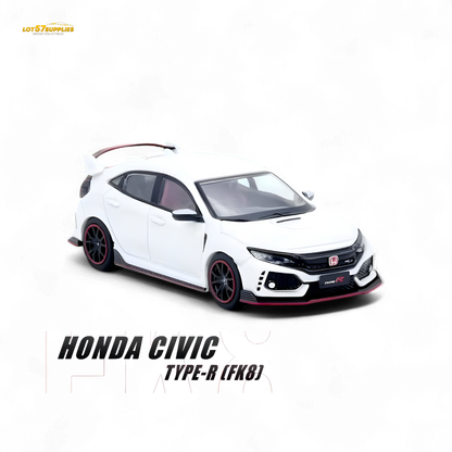 (Pre-Order) INNO64 Honda Civic Type-R (FK8) - White 1/64
