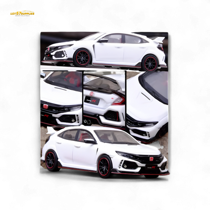 (Pre-Order) INNO64 Honda Civic Type-R (FK8) - White 1/64
