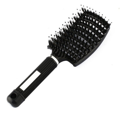 Detangler Hair Brush for Women, Nylon Bristle Scalp Massage Comb