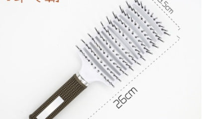 Detangler Hair Brush for Women, Nylon Bristle Scalp Massage Comb