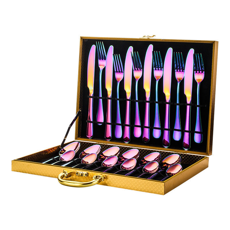 High-End Tableware 24-Piece Set – Elegant Dinnerware for Home & Special Occasions