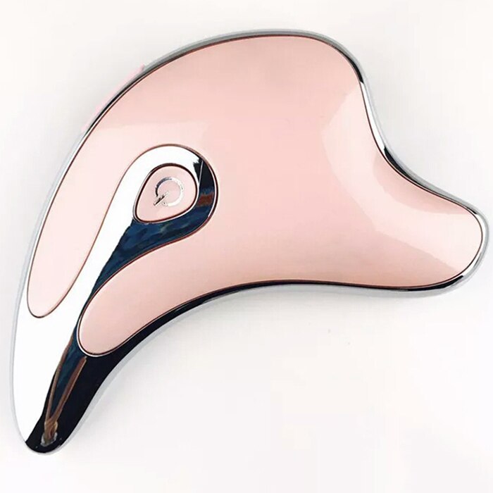 Electric Gua Sha Scraper Facial Massager – LED Light & Microcurrent Face Lifting, Slimming & Skin Rejuvenation Tool