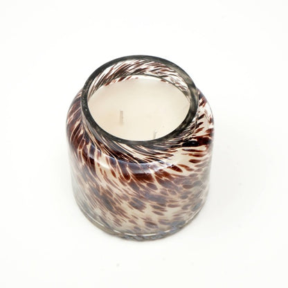 Splatter Pastel Glow Candle Elegant & Aromatic Wax Candle For Home & Office Long-Lasting Burn & Soothing Fragrance Perfect For Relaxation