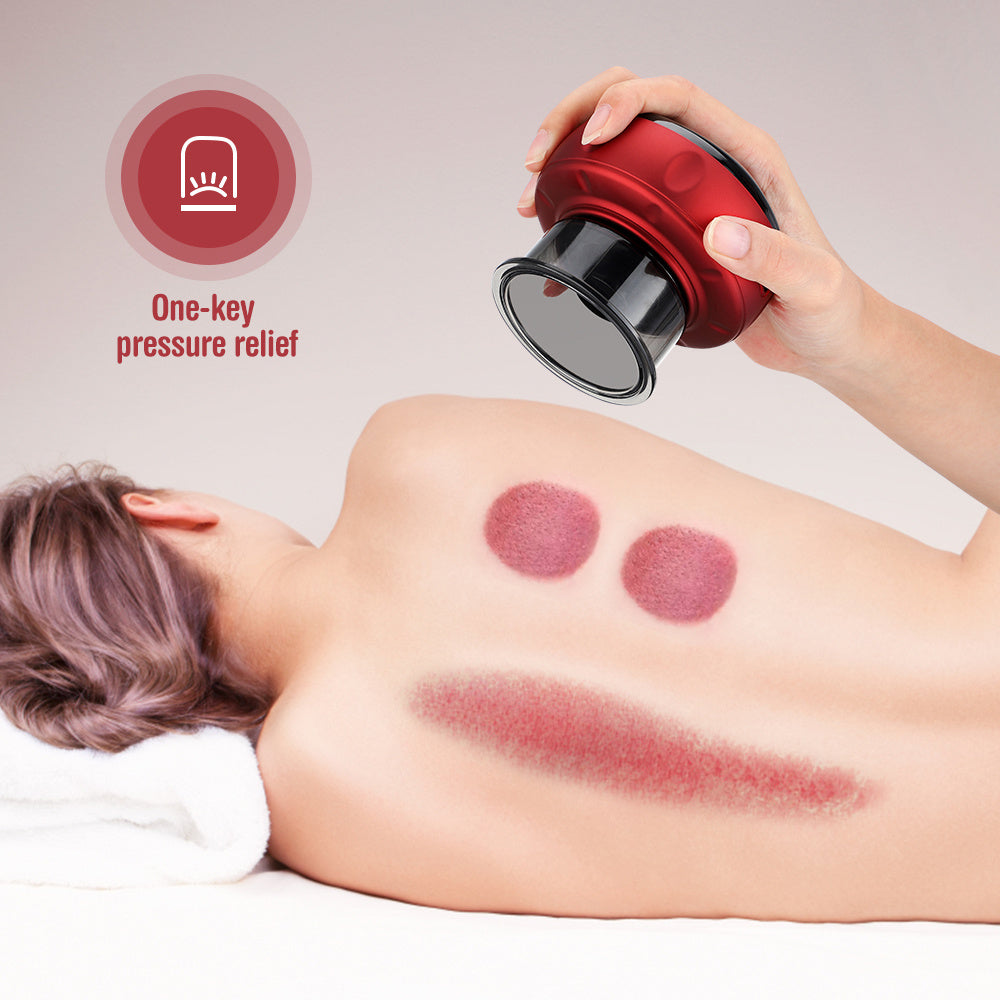 Electric Vacuum Cupping Massager, Anti-Cellulite Body Slimming Device