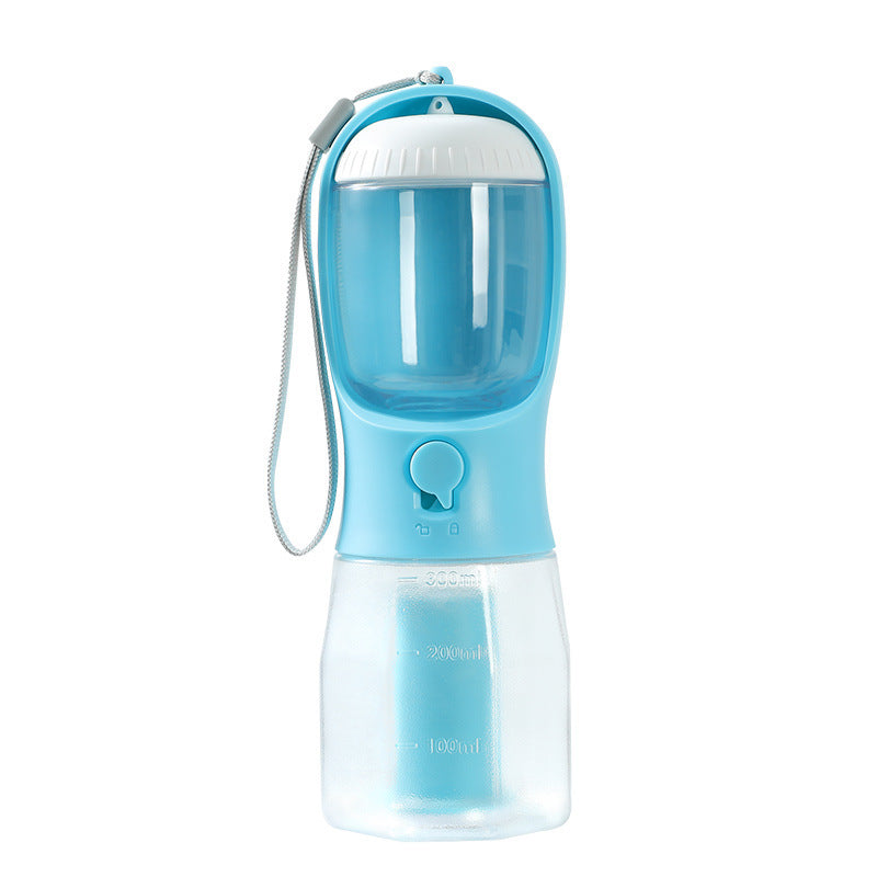 3-in-1 Portable Dog Water Cup, Food Container & Garbage Bag Holder – Multi-Functional Pet Travel Cup