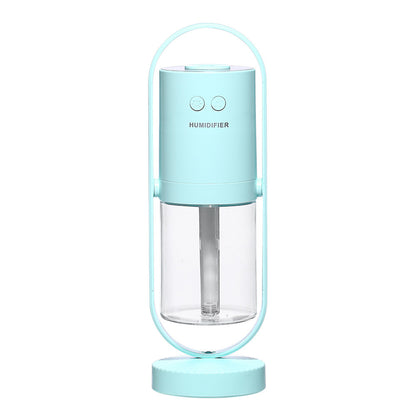 Magic Shadow USB Air Humidifier – Mini Ultrasonic Mist Maker with Projection Night Lights for Home, Car & Office