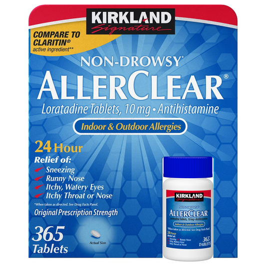 Kirkland Signature Non-Drowsy AllerClear 10 mg – 365 Tablets