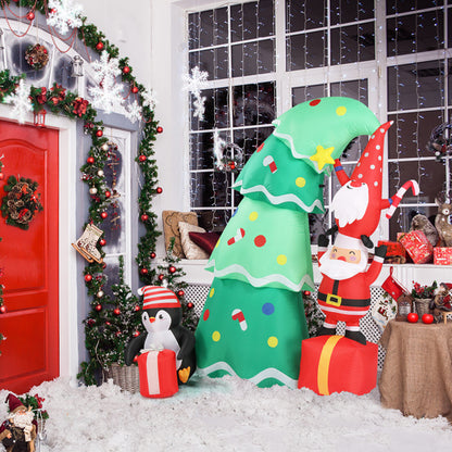 6ft 8 LED Lights Christmas Inflatable Decoration