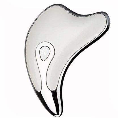 Electric Gua Sha Scraper Facial Massager – LED Light & Microcurrent Face Lifting, Slimming & Skin Rejuvenation Tool