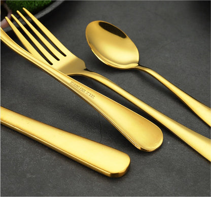 High-End Tableware 24-Piece Set – Elegant Dinnerware for Home & Special Occasions