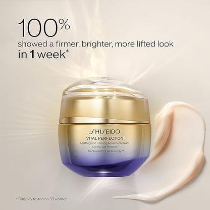 Shiseido Vital Perfection Uplifting & Firming Cream 1.7 oz – Lifting, Brightening & Anti‑Aging Moisturizer