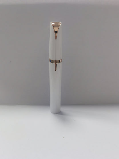 Mini Electric Eyebrow Trimmer Pen – Painless Hair Remover with LED Light for Brows & Face