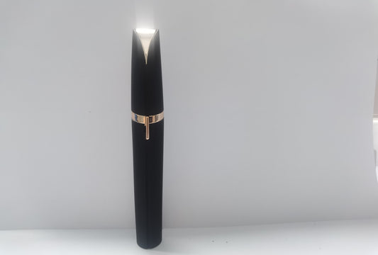 Mini Electric Eyebrow Trimmer Pen – Painless Hair Remover with LED Light for Brows & Face