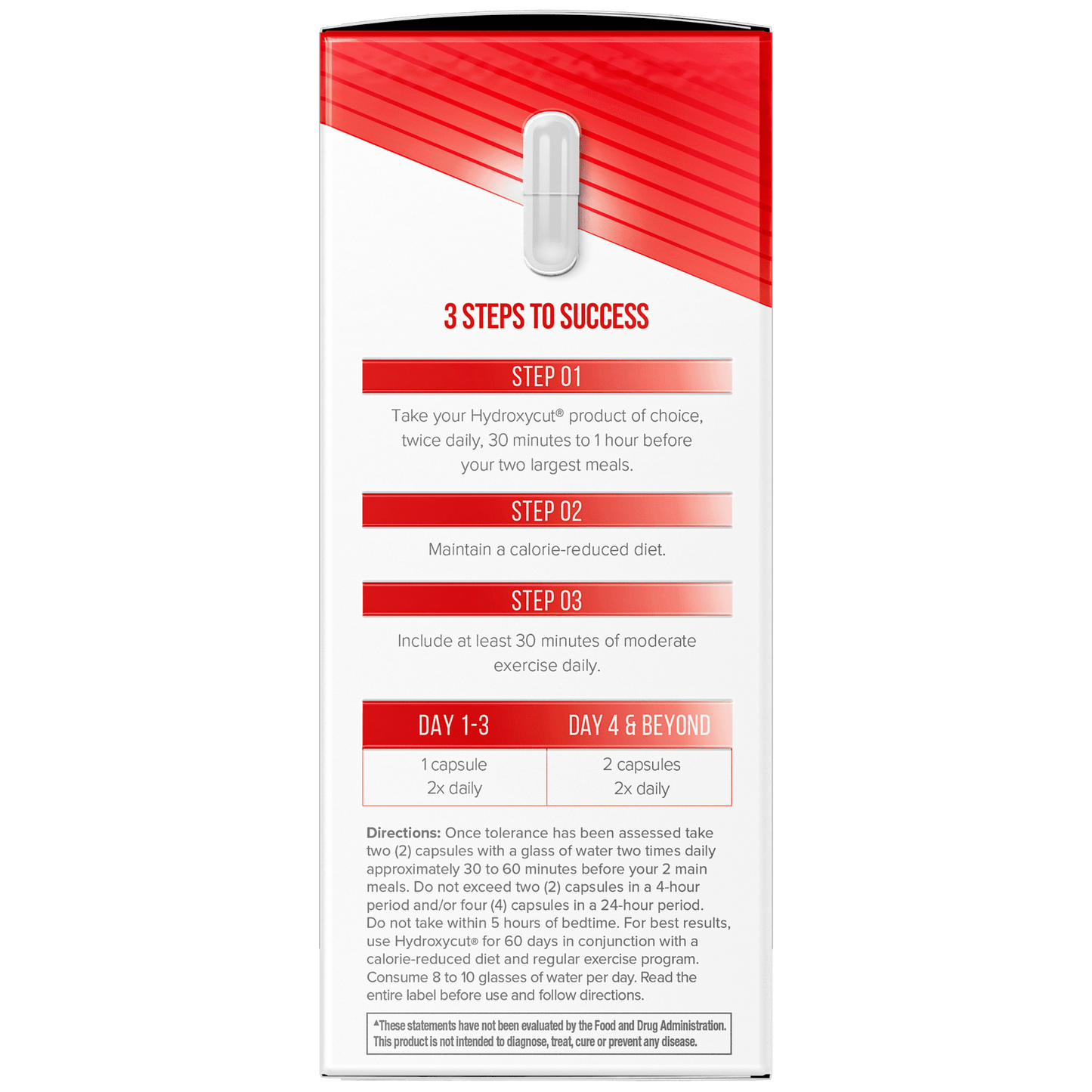 Hydroxycut Pro Clinical Weight Loss with Apple Cider Vinegar, 60 Pills