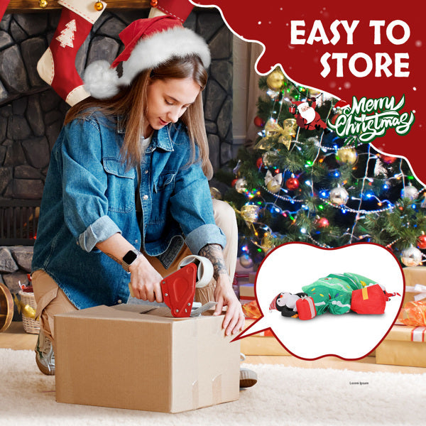 6ft 8 LED Lights Christmas Inflatable Decoration