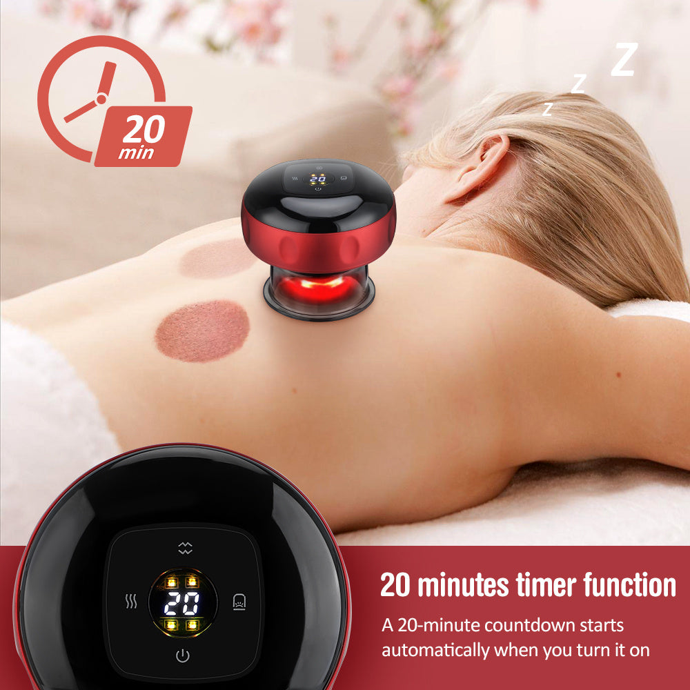 Electric Vacuum Cupping Massager, Anti-Cellulite Body Slimming Device