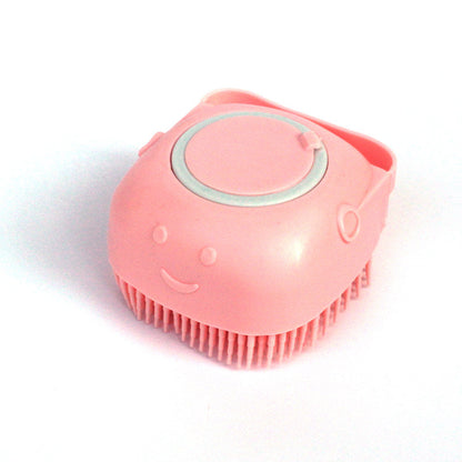 Silicone Dog Bath Massage Gloves Brush – Pet Grooming & Shampoo Comb for Dogs & Cats