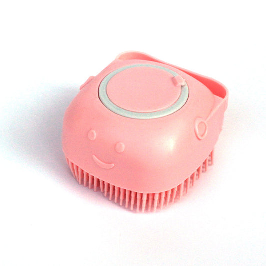 Silicone Dog Bath Massage Gloves Brush – Pet Grooming & Shampoo Comb for Dogs & Cats