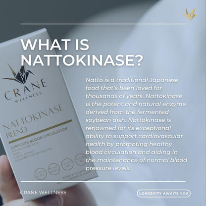Nattokinase Blend 6,000 FU Cardiovascular Support Capsules