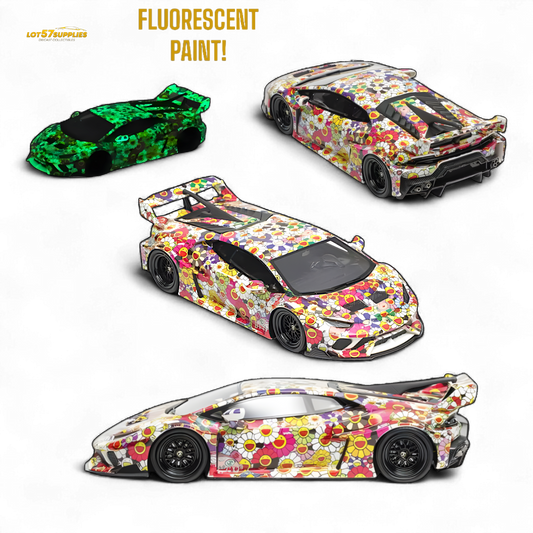 Flame Lamborghini Huracan GT LP610 Sun Flower Luminous 1:64