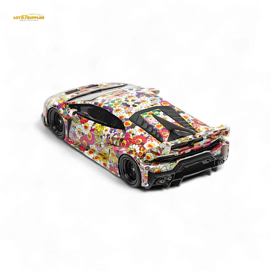 Flame Lamborghini Huracan GT LP610 Sun Flower Luminous 1:64