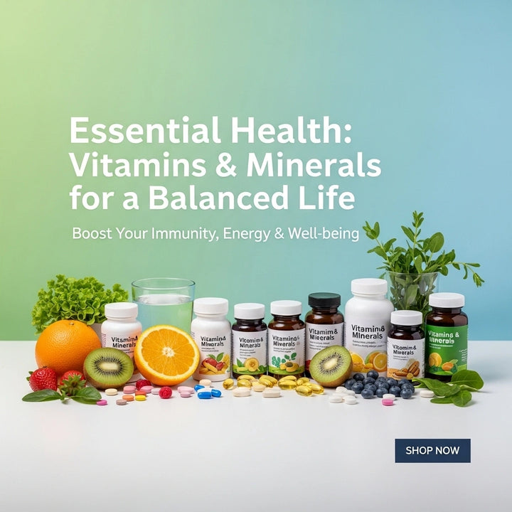 VITAMINS' & MINERALS'