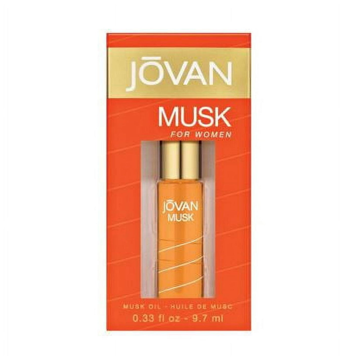 Jovan Musk Fragrance Oil for Women 0.33 oz Perfume Concentrated Roll On Travel