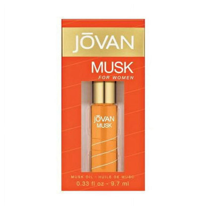Jovan Musk Fragrance Oil for Women 0.33 oz Perfume Concentrated Roll On Travel