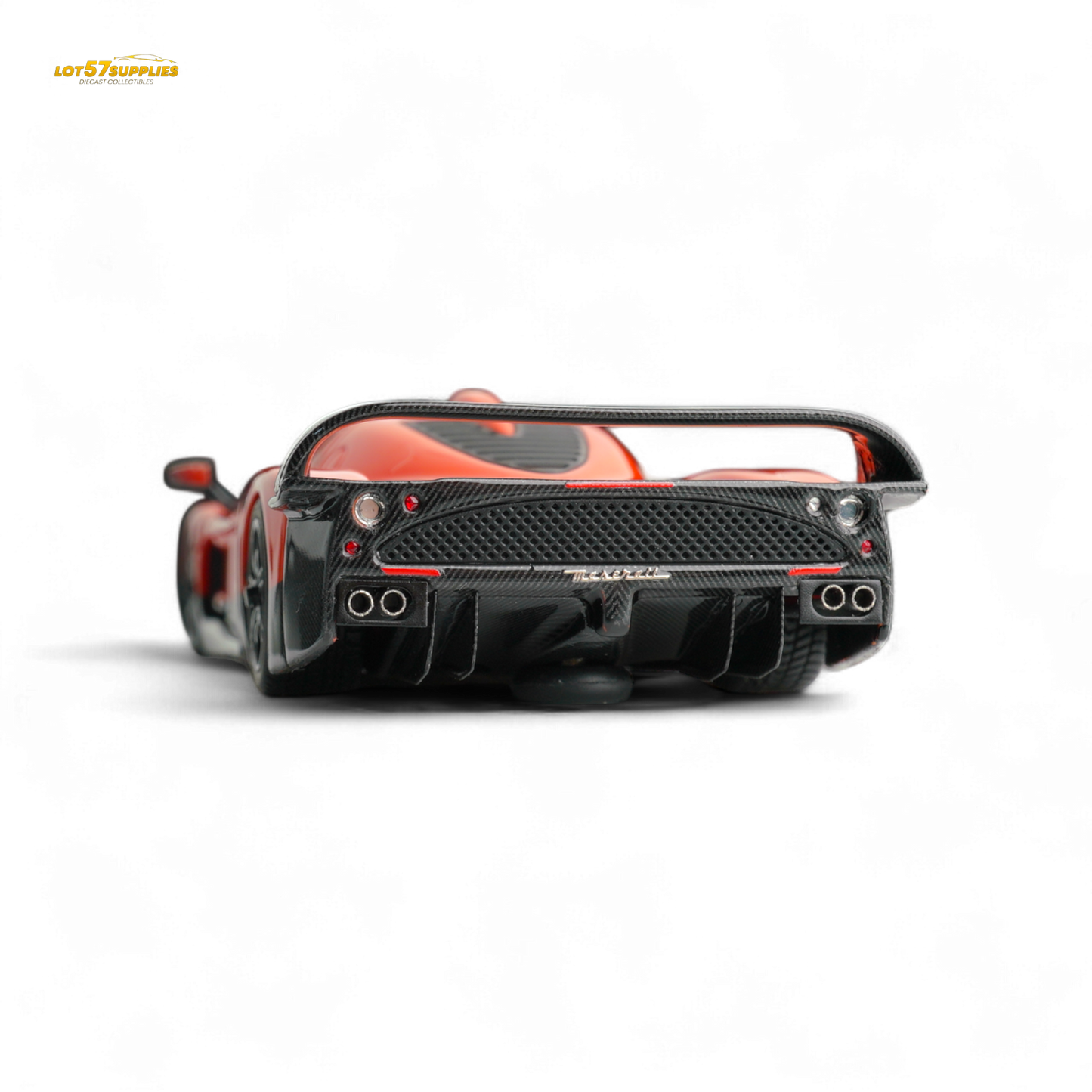 YM Model Maseti MC12 Stradale Corsa 2-Tone Orange - Carbon FIber - Resin 1:64