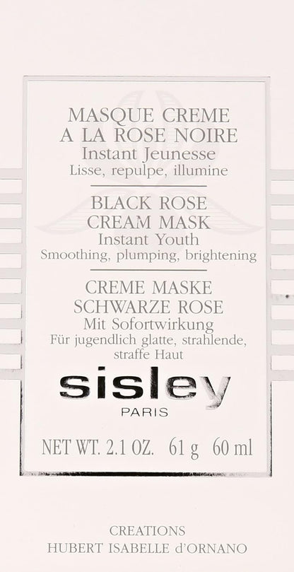 Sisley Paris Black Rose Cream Masque – Luxurious Anti-Aging Face Mask | 2 Fl. Oz