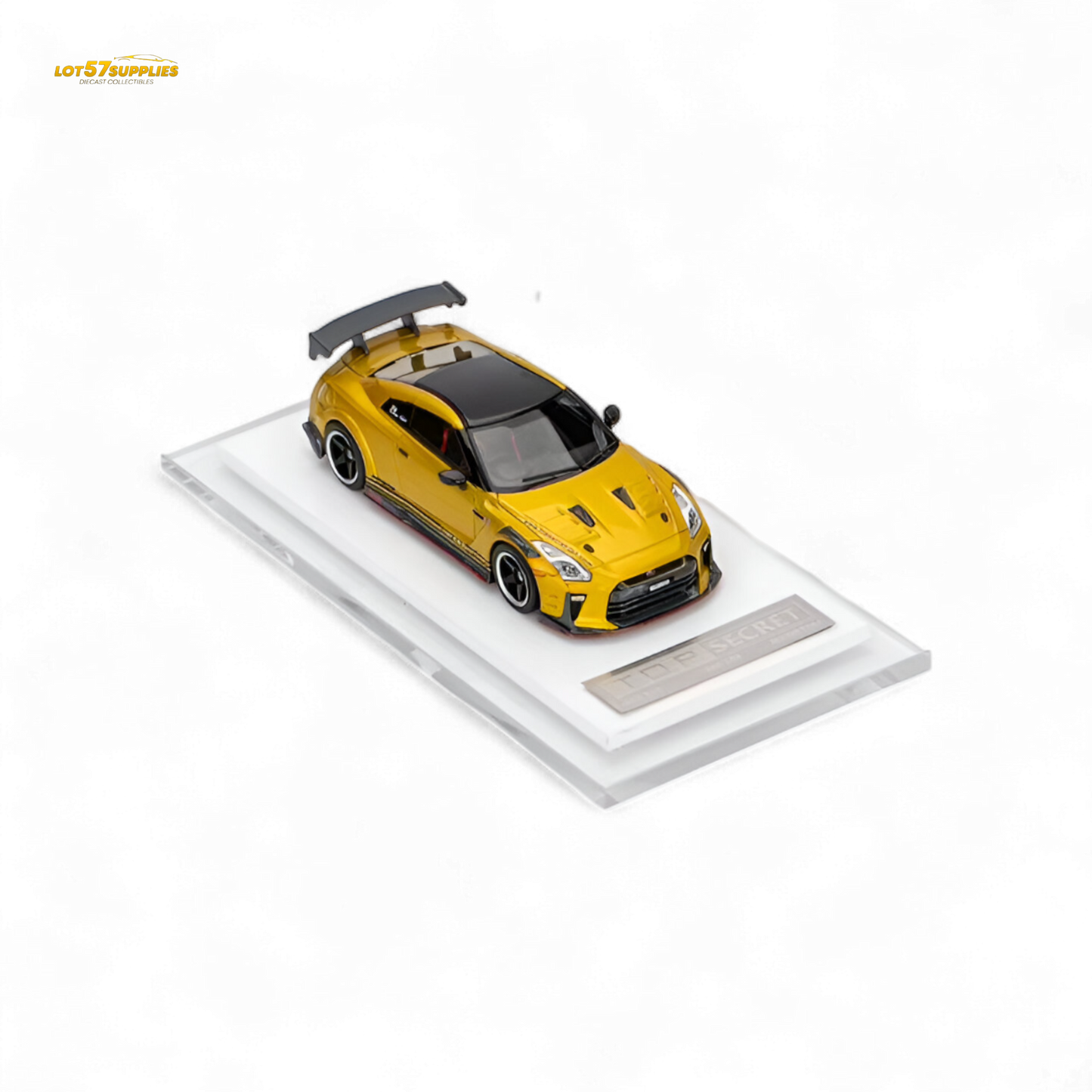 Model Idea GT-R R35 TOP SECRET Modified Version Resin 1:64 - Limited to 299pcs