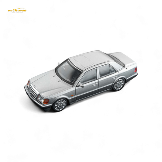 (Pre-Order) DCM 1/64 Benz 500E - Titanium Gray Silver 1/64