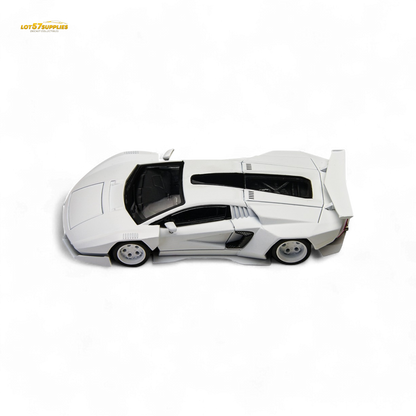 TimeMicro × PSC DESIGN 1/64 Countach V Ver. Mechanic PSC - White 1:64