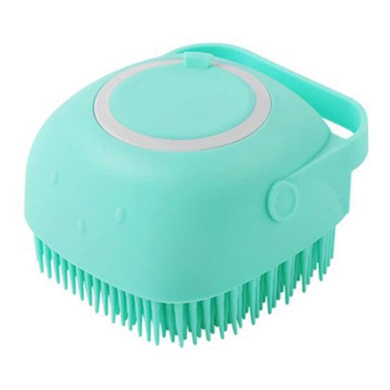Silicone Dog Bath Massage Gloves Brush – Pet Grooming & Shampoo Comb for Dogs & Cats