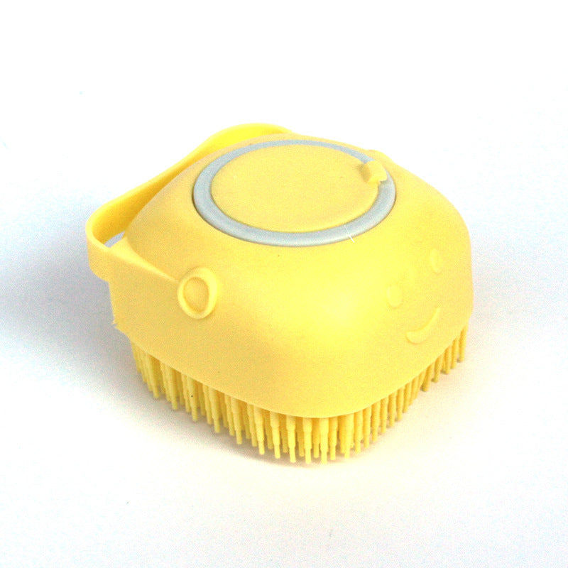 Silicone Dog Bath Massage Gloves Brush – Pet Grooming & Shampoo Comb for Dogs & Cats